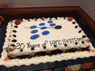 HPCC Systems 20th Birthday Cake